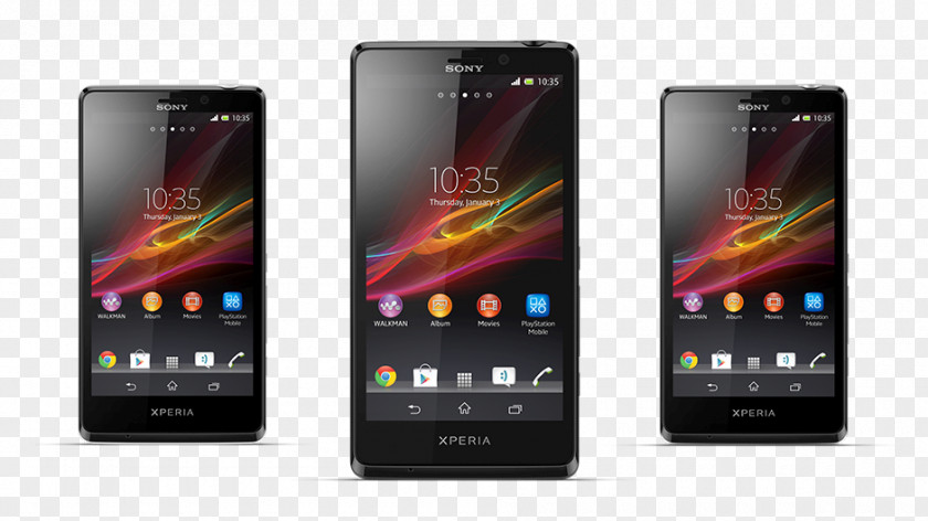 Smartphone Sony Xperia ZL Mobile SP PNG
