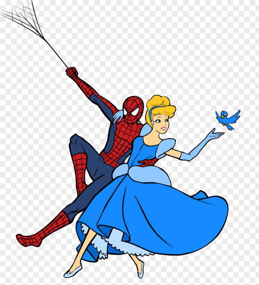 Cinderella Spider-Man T-shirt Hoodie YouTube PNG