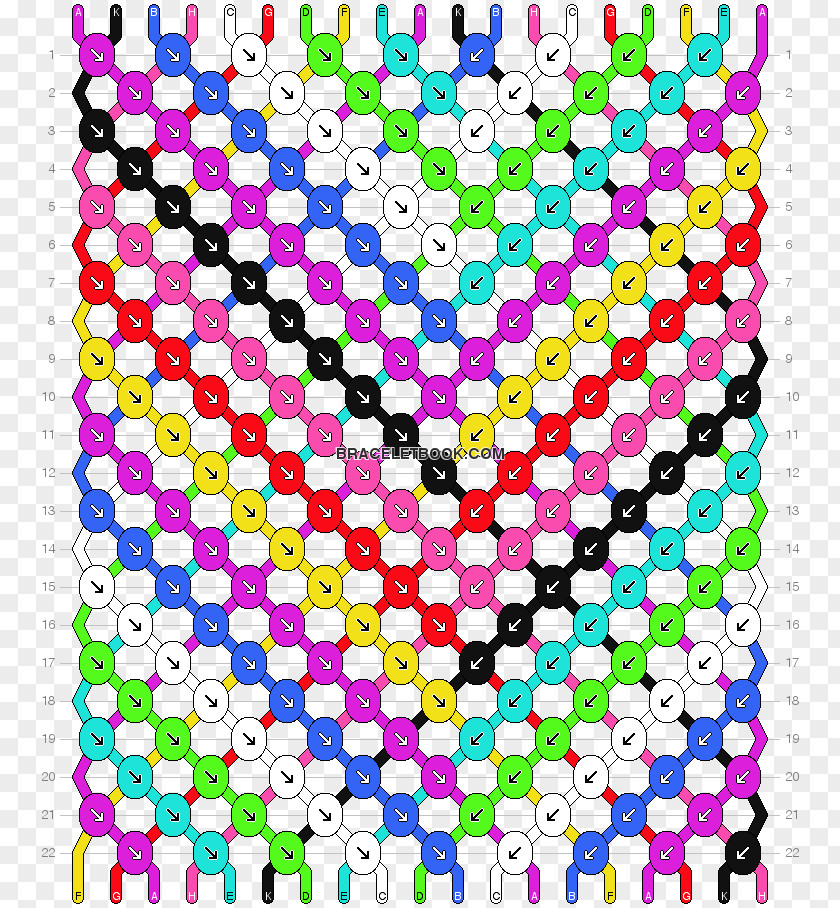 Jewellery Friendship Bracelet Pattern PNG