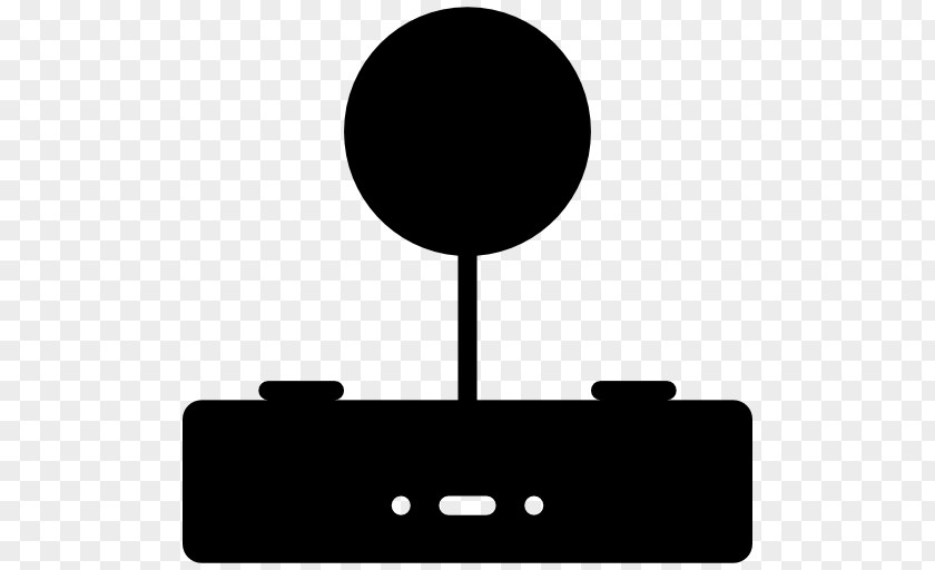 Joystick Black Video Game PNG