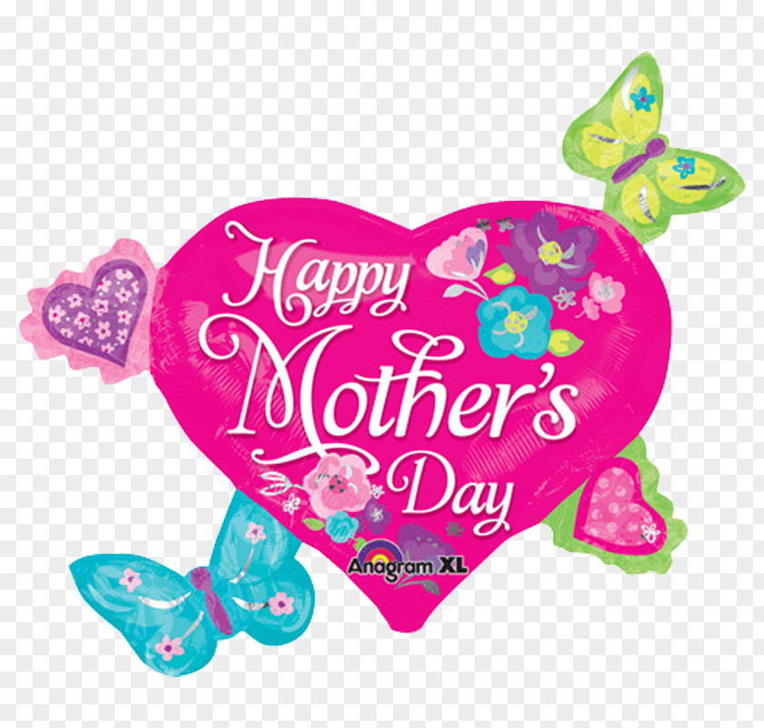 Mother's Day Balloon Gift Birthday PNG
