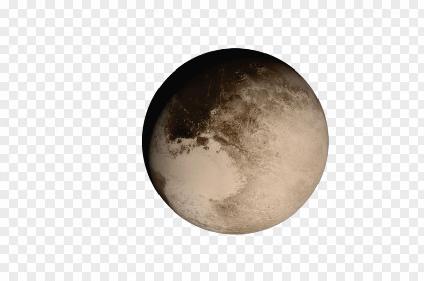 Beige Sphere Solar System Background PNG