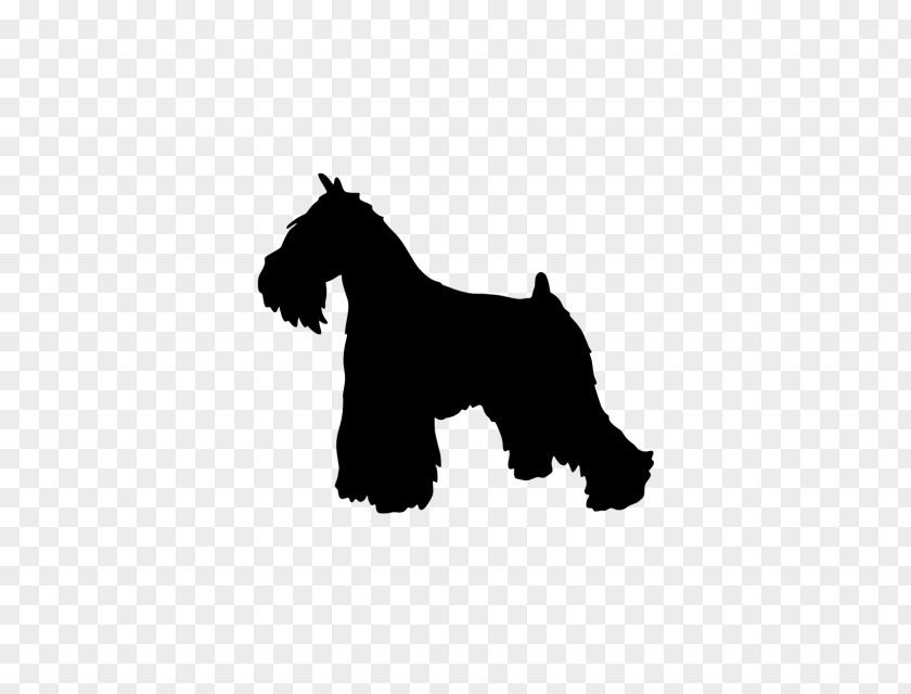 Silhouette Miniature Schnauzer Scottish Terrier Dog Breed Clip Art PNG