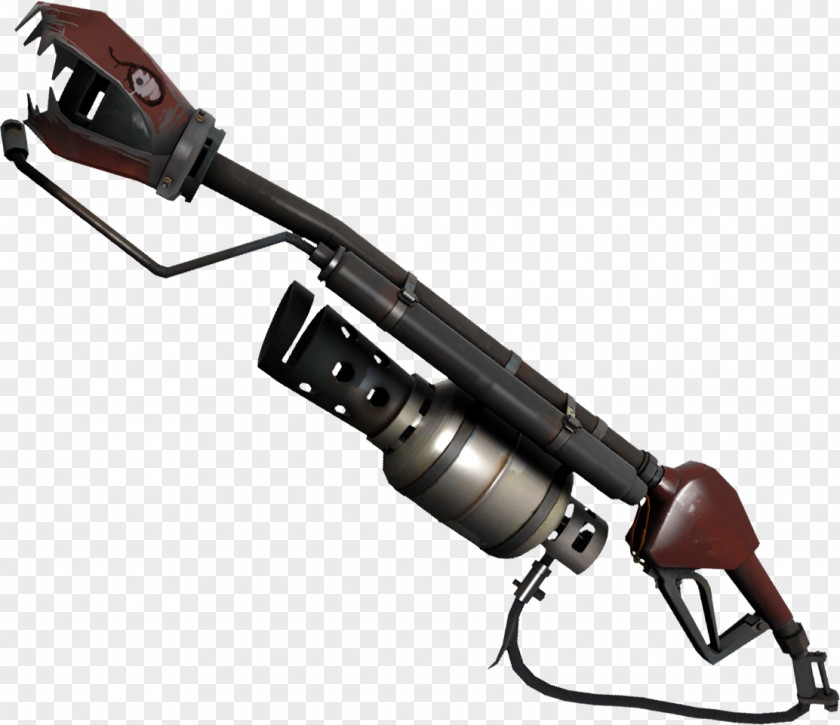 Weapon Team Fortress 2 Flamethrower Classic Blockland PNG