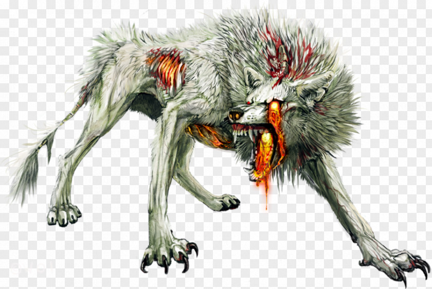 Werewolf Gray Wolf Basior Pack Akela PNG
