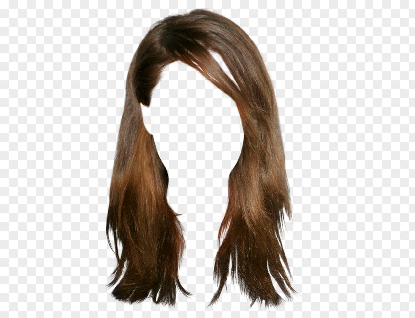 Wig Hairstyle Brown Hair PNG