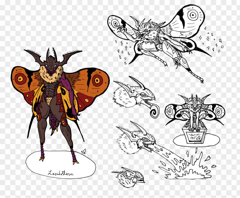 Butterfly Honey Bee Drawing Line Art PNG