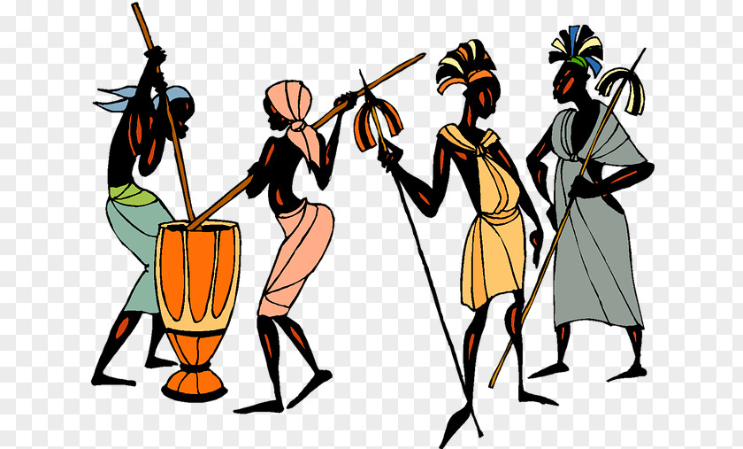 Ethic Tribe Africans Culture Clip Art PNG