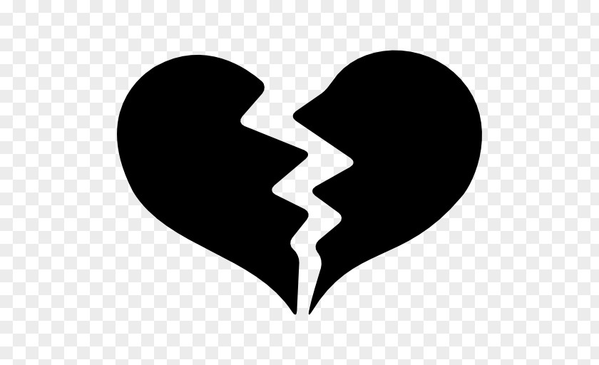 Heart Broken Shape PNG