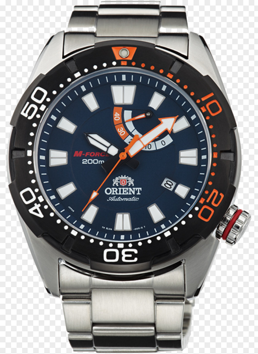 Watch Power Reserve Indicator Orient Diving Automatic PNG