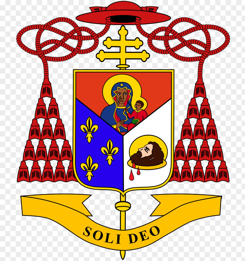 Coat Of Arms John Paul II Catholic University Lublin Soli Deo Gloria God Cardinal PNG