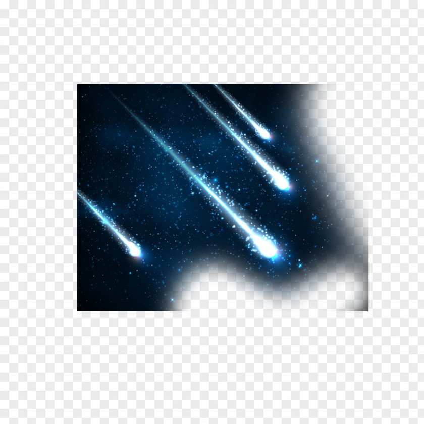 Meteor Shower Under The Stars Meteoroid PNG