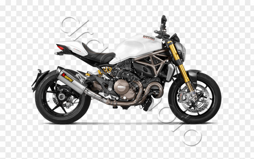 Motorcycle Exhaust System Ducati Multistrada 1200 Akrapovič Monster PNG