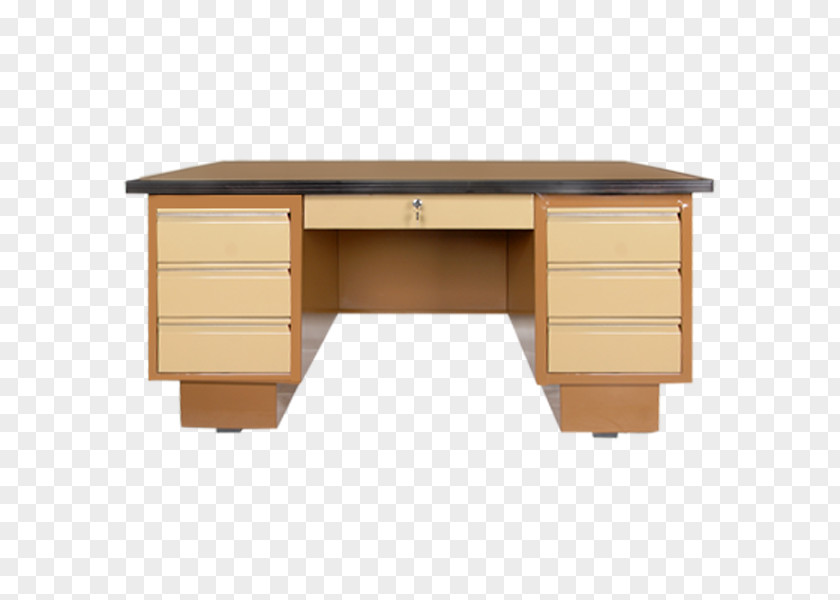 Office Desk Table Furniture Drawer PNG