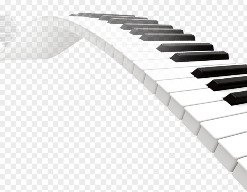 Piano Bridge Free Material Digital Musical Keyboard PNG