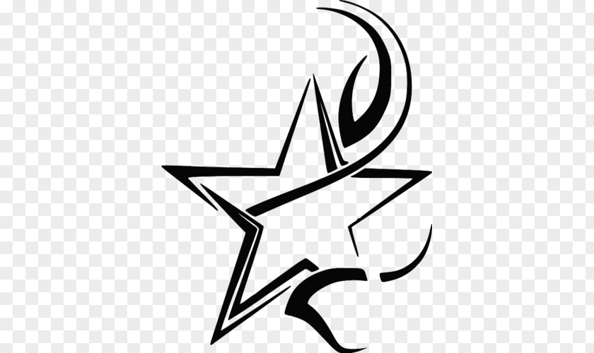 Star Tattoo Nautical Five-pointed PNG