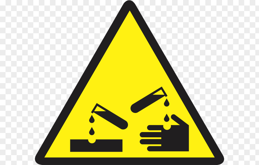 Symbol Corrosive Substance Hazard Sign Chemical PNG