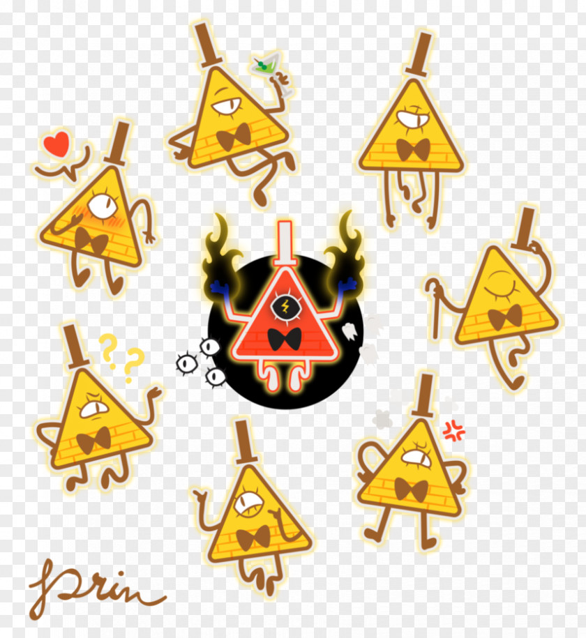 Bill Cipher Coloring Christmas Ornament Clip Art Body Jewellery Line Day PNG