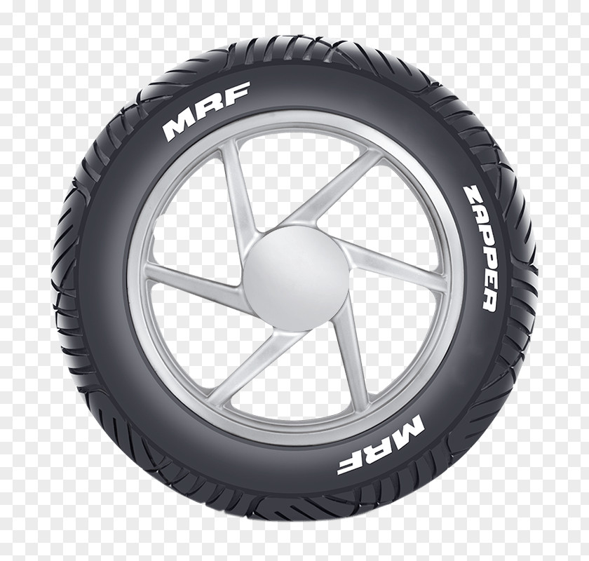 Car Tread Tubeless Tire MRF PNG