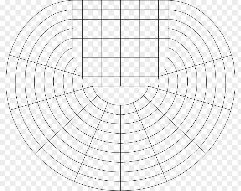 Circle Stereographic Projection Drawing Curve Angle PNG