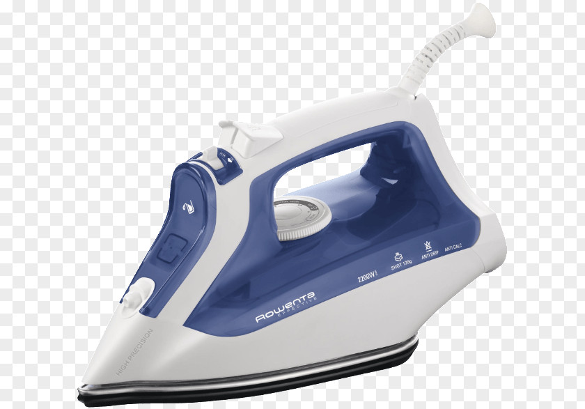 Clothes Iron Rowenta Steam Ironing Tefal PNG
