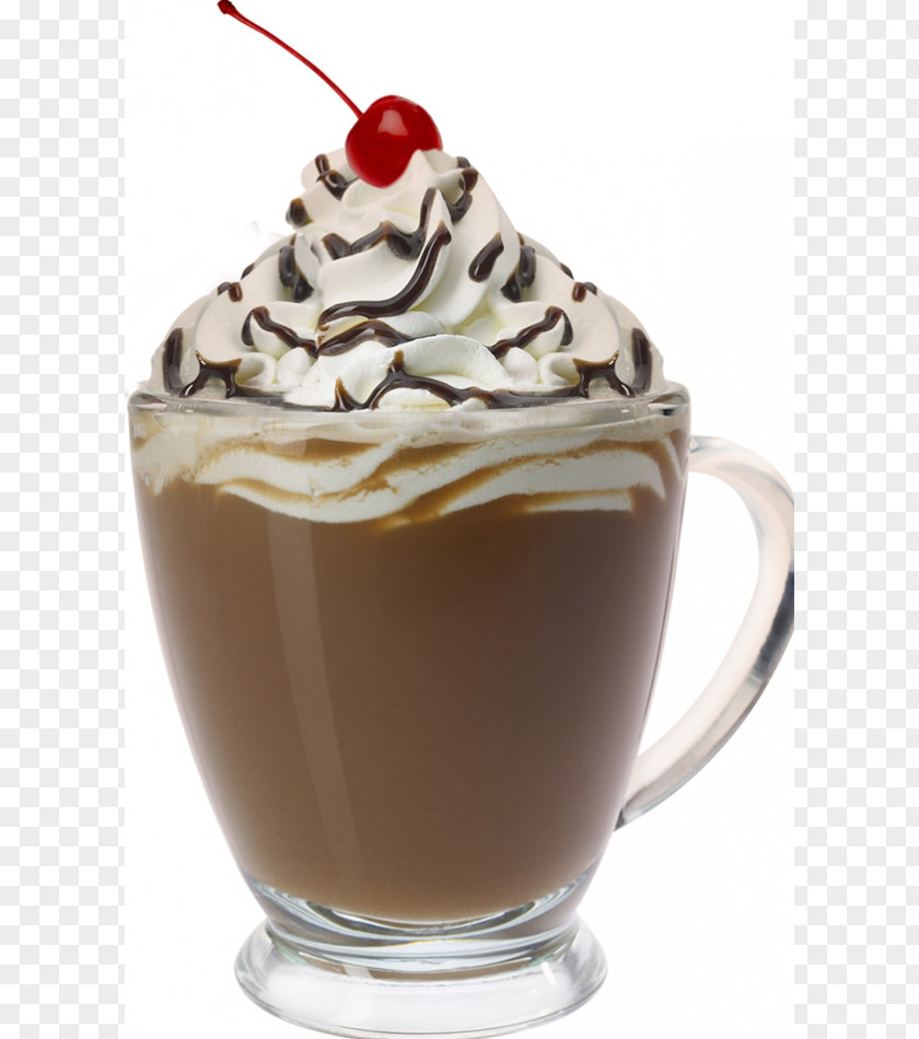 Coffee Caffè Mocha Sundae Cappuccino Banana Split PNG