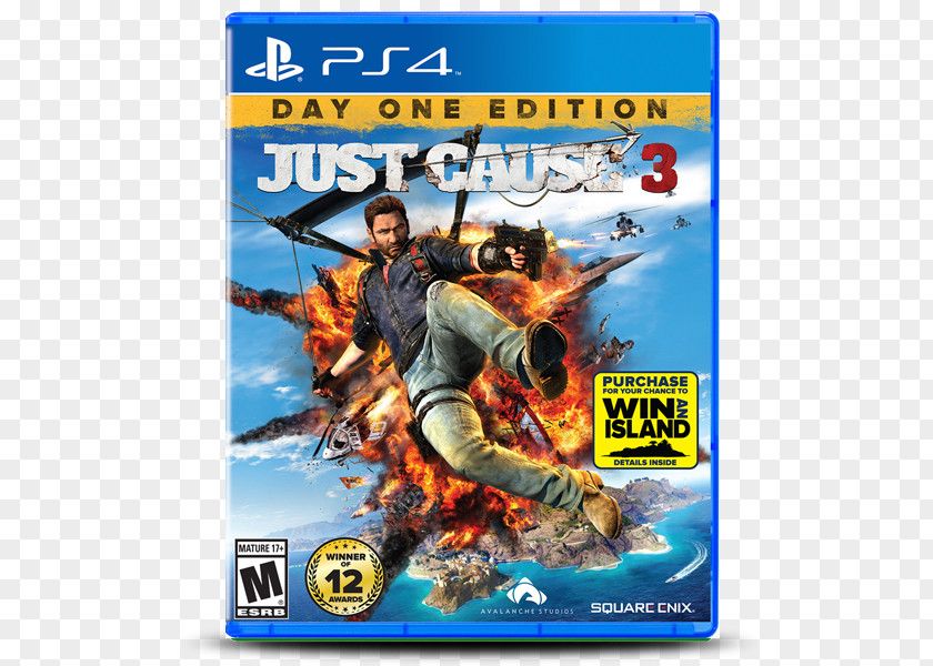 Just Cause 3 PlayStation 4 2 PNG