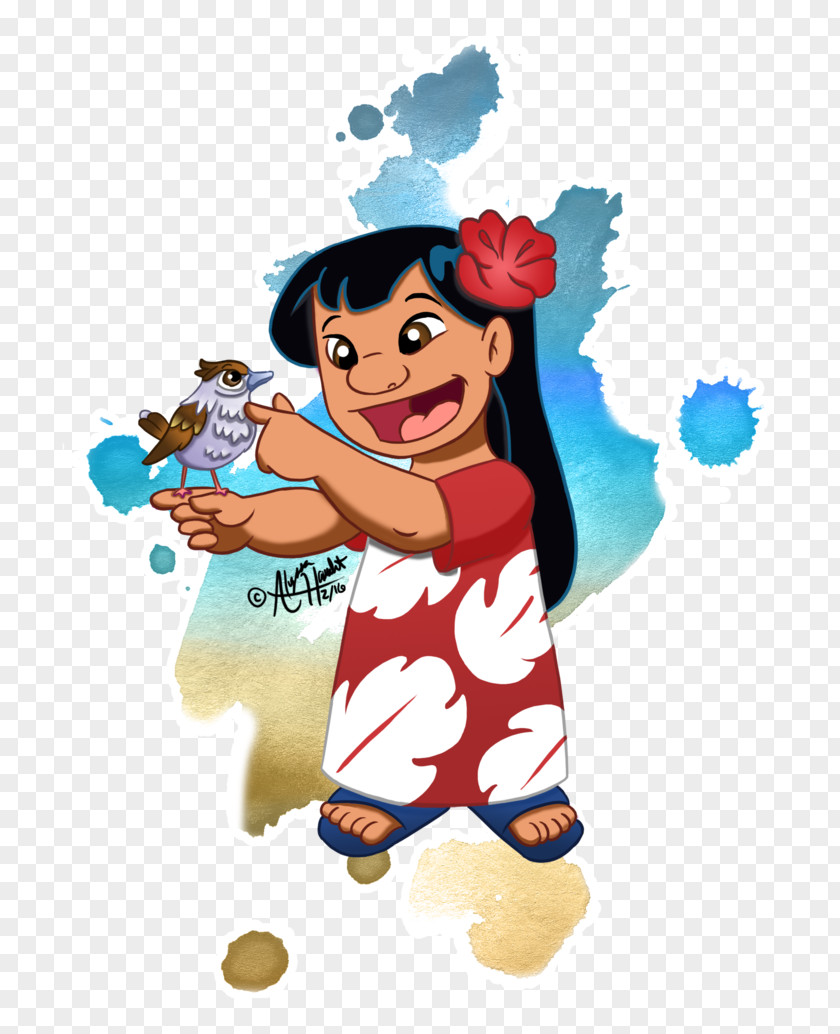 Mickey Mouse Lilo Pelekai & Stitch Character PNG