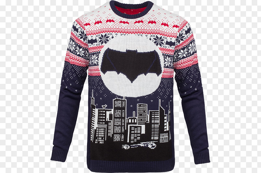 Batman Christmas Jumper Superman T-shirt Hoodie PNG