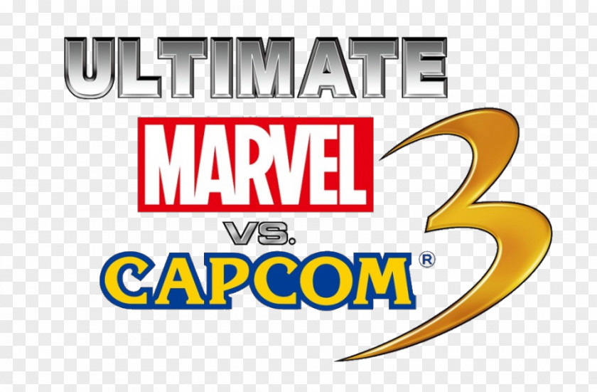 Capcom LOGO Ultimate Marvel Vs. 3 3: Fate Of Two Worlds Logo Xbox One PNG