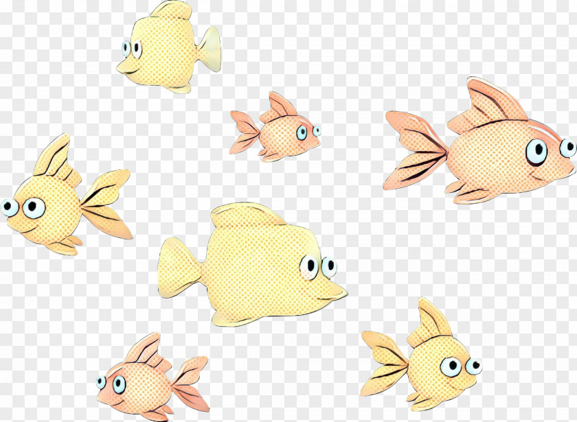 Fawn Fashion Accessory Animal Figure Yellow Fish Cartoon Toy PNG