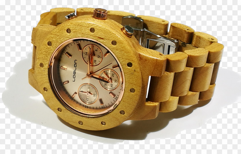 Gold Watch Strap PNG