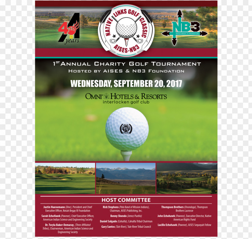 Golf Flyers Ball Game Advertising Recreation PNG