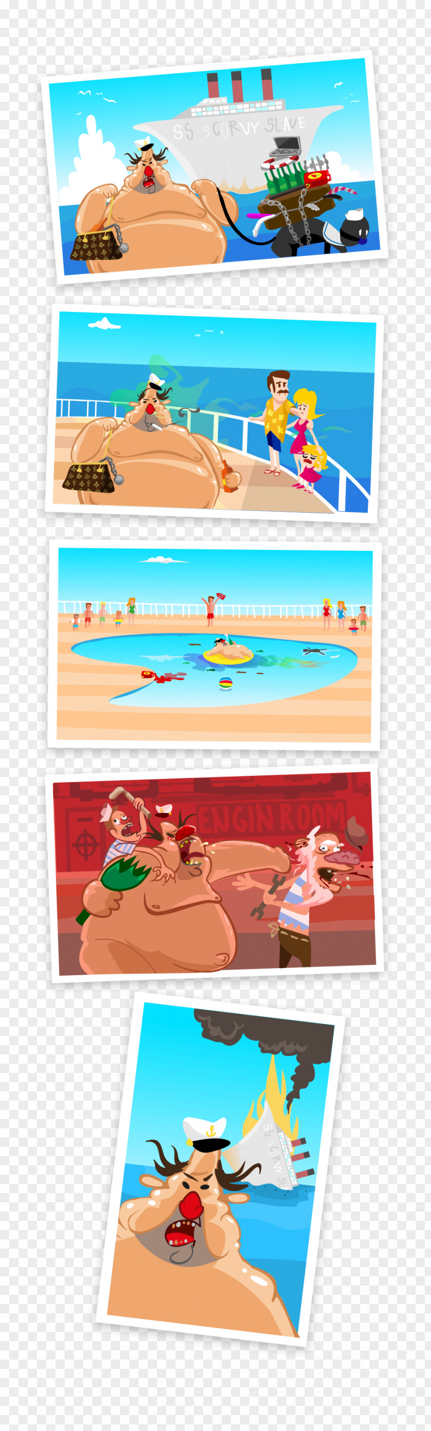 Line Swimsuit Character Clip Art PNG