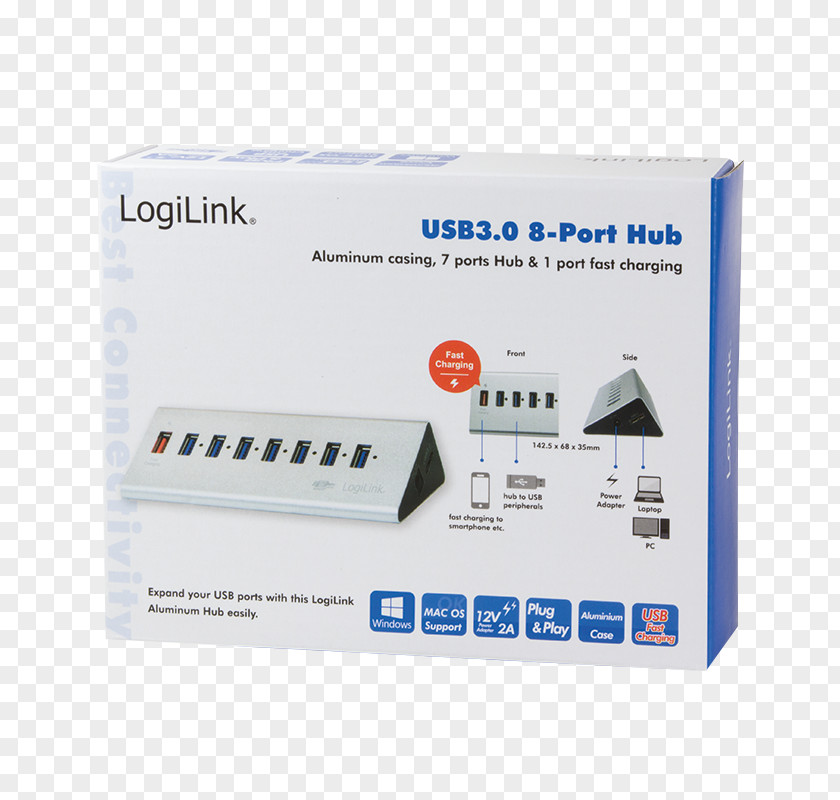 Usb 30 Mac Book Pro MacBook Air USB 3.0 Ethernet Hub Computer Port PNG