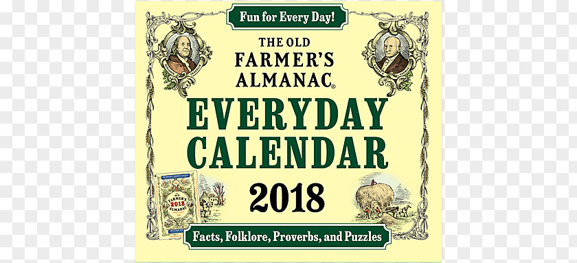 Farmers' Almanac The Old Farmer's 2018 Best Of PNG