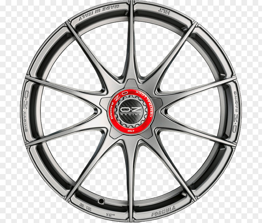 Formula One Tyres Car Rim Spoke Wheel OZ Group PNG