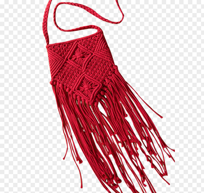 Fringe Handbag Messenger Bags Satchel Body Bag PNG