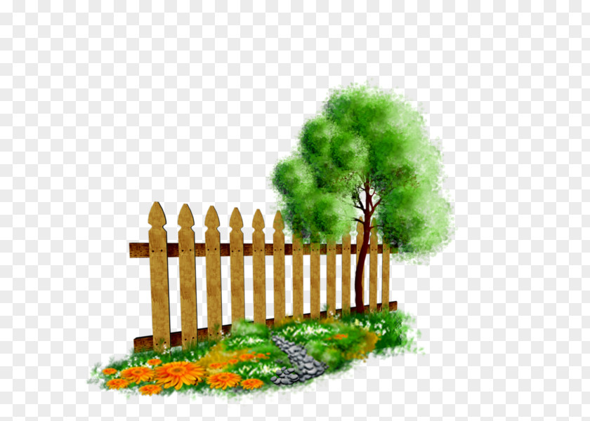 Garden Fence Picket Clip Art PNG