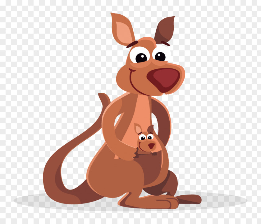 Kangaroo Red Clip Art PNG