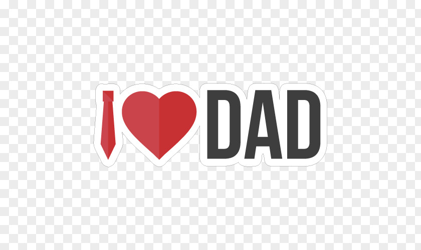 Love You Dad Father's Day Mother Sticker PNG