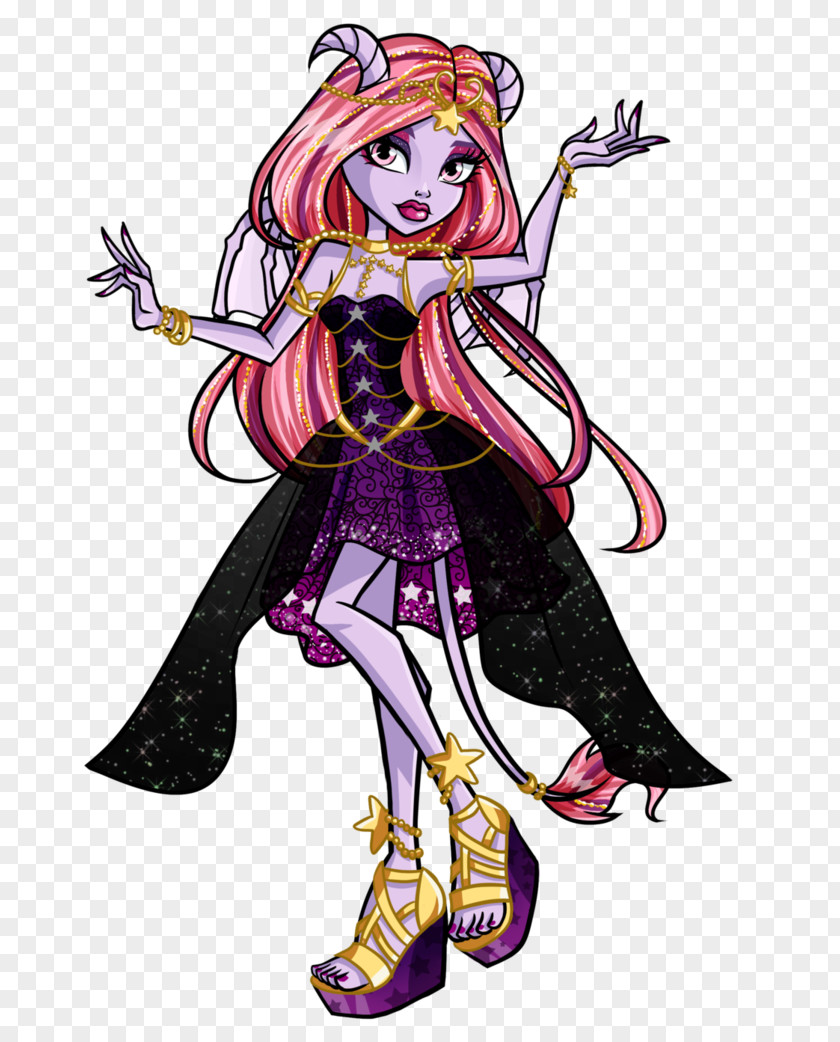 Monster Draculaura High Frankie Stein DeviantArt PNG