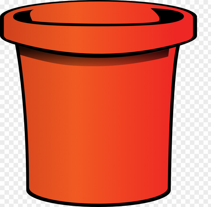 Orange Bucket And Spade Clip Art PNG