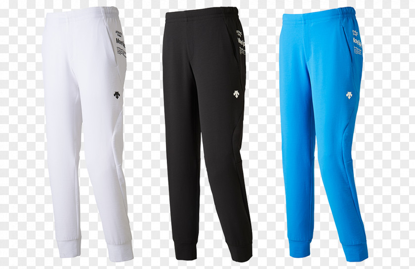 Training Pants Descente Leggings Sportswear Waist PNG