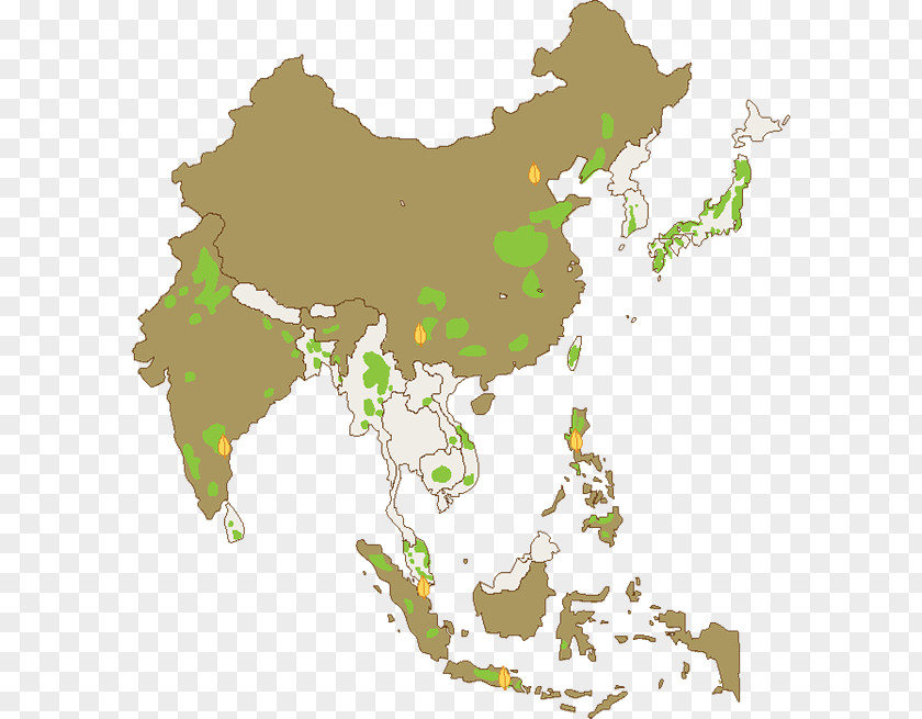Asia Asia-Pacific World Map PNG
