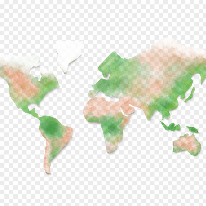 Globe World Map PNG