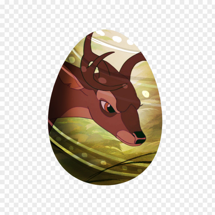 Heaven Deer Christmas Ornament Brown Animal PNG