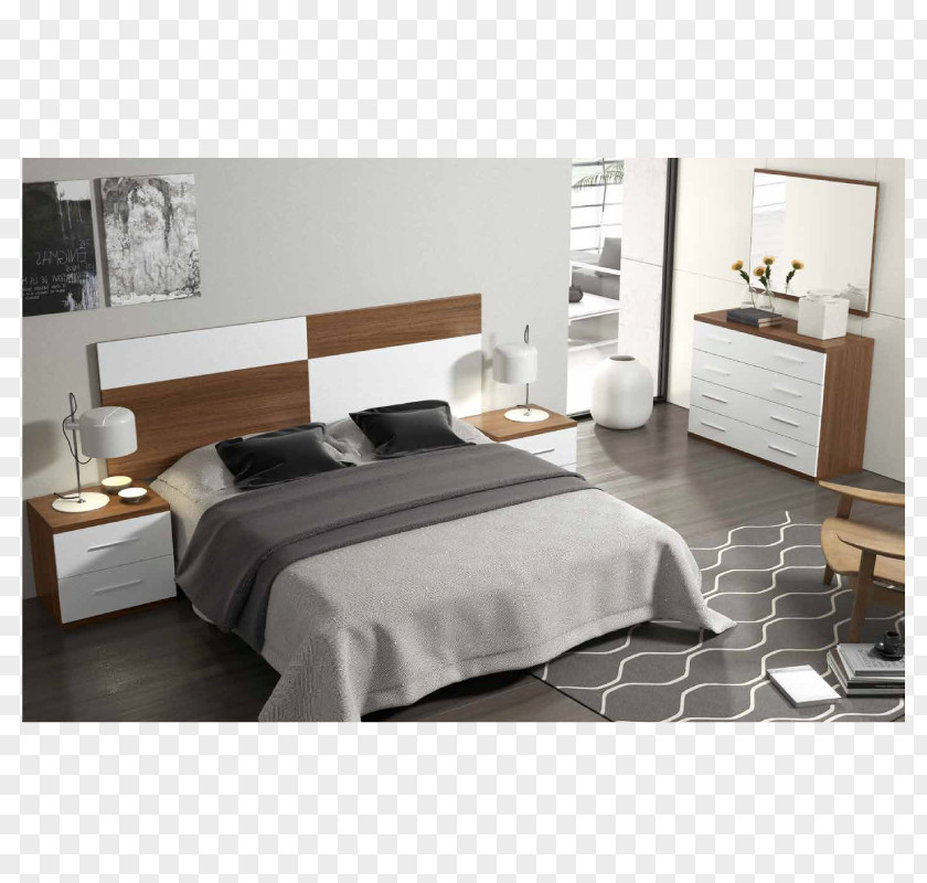 Mattress Bed Frame Sheets Bedroom Furniture PNG