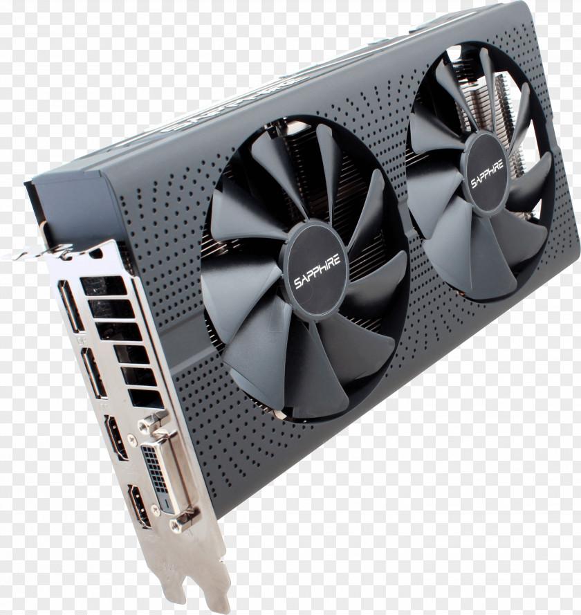Sapphire Graphics Cards & Video Adapters Technology AMD Radeon 500 Series GDDR5 SDRAM RX 580 PNG