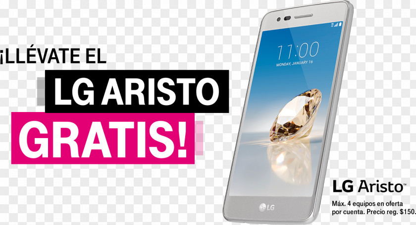 Smartphone Feature Phone LG Aristo K8 (2017) PNG